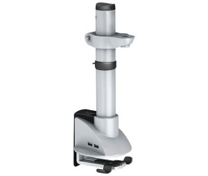 Hafele 818.11.881 Universal Mounting Post, for Ellipta® Monitor Arm, with USB hub, 10-1/4" Height