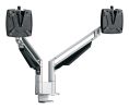 Hafele 818.45.310 Monitor Arm, CLU Duo for Dual Monitors, Black, Set