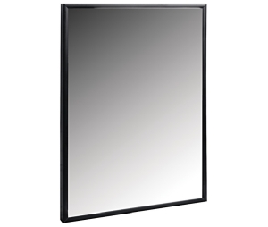 Hafele 818.84.370 Mirror, TAG Symphony, H x L x W: 356 x 229 x 16 mm (14" x 9" x 5/8"), Slate Gray