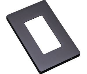 Hafele 820.66.353 Wall Plate, Diva, Black