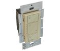 Hafele 820.66.410 Lutron Wall Dimming Control, Diva, 2 Wire Caseta Pro, Ivory