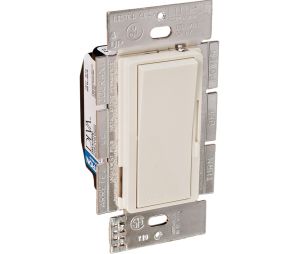 Hafele 820.66.452 Lutron Wall Dimming Control, Diva, 2 Wire Low Voltage (LV), Light Almond