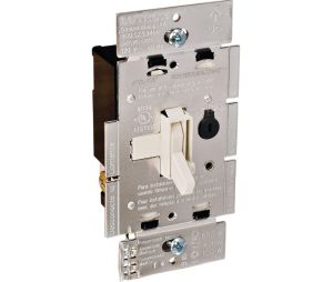 Hafele 820.66.454 Lutron Wall Dimming Control, Ariadni, 2 Wire Forward Phase (CL), Light Almond
