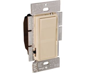 Hafele 820.66.651 Lutron Wall Dimming Control, Diva, 2 Wire Forward Phase (CL), Ivory