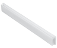 Hafele 822.09.426 Adhesive Cord Management Clips, With Self Adhesive Tape, Kit with 10 Pcs. 5" Clips, Plastic, White, Kit