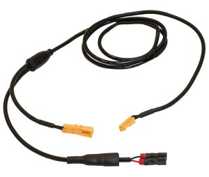 Hafele 833.02.749 Extension Cable, Loox Compatible LED 12V, with Switch Cable, 40", Black