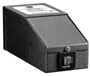 Hafele 833.02.921 Dimmable Magnetic Light Driver, For Loox 24 V System, For Use When Using Wall Dimmer Switch, 60 W, Steel, Black