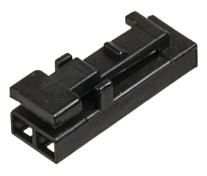 Hafele 833.16.055 Loox Male Plug, Plastic, Black