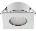 Hafele 833.72.065 Mini Puck Light, Loox LED 2023, 12 V, 26 mm Drill hole, 4000 K Cool White, Anodized Silver