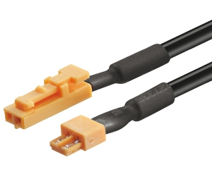 Hafele 833.72.129 Modular Driver Cable, For Modular Loox Device, 12 V, Without Snap-in Connector, 1000 mm (39-3/8") Length, Plastic