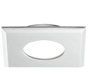 Hafele 833.72.146 Recessed Mount Trim Ring, for Loox LED 2040/Loox5 LED 2040, Square, Silver