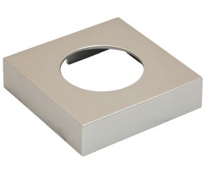 Hafele 833.72.166 Surface Mounted Housing Trim Ring, for Loox LED 2025/2026, 2091/3091, 2092/3092, Square, Matt Nickel
