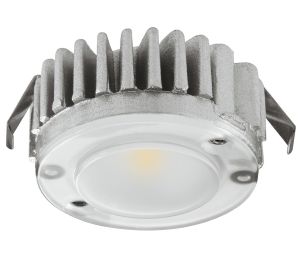 Hafele 833.72.333 Modular Puck Light, Monochrome, Häfele Loox5 LED 2040, 12 V, 35 mm Drill hole, Cool White 5000 K