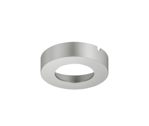 Hafele 833.72.512 Housing for Undermounted Light, Suitable for Loox5 Light Module with Drill Hole Dia. 58 mm (2-5/16"), Round, Steel, Silver Colored