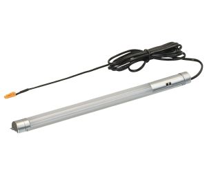 Hafele 833.73.810 Surface Mount LED Drawer Light, with IR Drawer Sensor, Loox LED 2037, 12 V, 3000 Warm White, 10" Length, Set