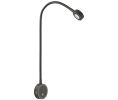 Hafele 833.74.097 Flexible Light, Monochrome, with USB Charging Station, Loox LED 2034, 12 V, Cool White 4000 K, Black, Set