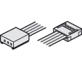 Hafele 833.74.764 Lead, For Loox LED 2014/2016, For Connecting to Color Mixer, 12V, With Clip Connector, 2000 mm (78-3/4") Length, Plastic