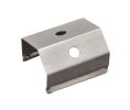 Hafele 833.74.833 Retaining Clips, for aluminum profile for surface mounting 40°, Stainless Steel, Chrome, 2 pieces