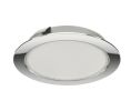 Hafele 833.75.130 Recess/Surface Mounted Light, Multi-White, Loox LED 3039, 24 V, 55 mm Drill hole, Warm White 2700 K to Cool White 5000 K, Polished Chrome