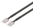 Hafele 833.75.765 Interconnecting Lead, For Häfele Loox5 Led Strip Light 8 mm (5/16") Cob 2-Pin (Monochrome Or Multi-White 2-Wire Technology), 5 A, 50 mm (2") Cable Length, Plastic