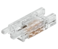Hafele 833.75.767 Clip Connector, For Häfele Loox5 Led Strip Light 8 mm (5/16") Cob 2-Pin (Monochrome Or Multi-White 2-Wire Technology), 5 A, 18 AWG, 100 mm (3-15/16") Length, Plastic