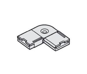 Hafele 833.77.762 Corner Connector, for Loox LED Ribbon 24 V, for Left or Right, 26.5 mm Length, 26 mm Width