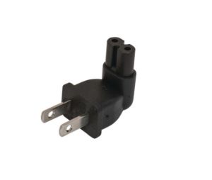 Hafele 833.89.018 90° Adapter Plug for Driver, Loox LED with 90° 2-prong US Plug