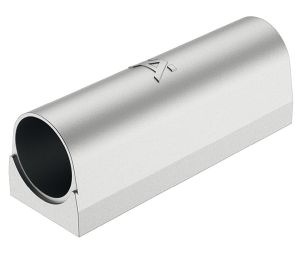 Hafele 833.89.092 Switch Housing, for Surface Mounting, for switch Ø 12 mm, Plastic, Silver colored