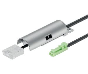 Hafele 833.89.111 Drawer/Door Sensor, for Loox Drawer Profile, 24V, Surface mount, Plastic, Silver Colored