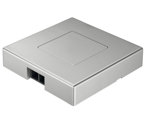 Hafele 833.89.135 Dimmer, Soft On/Off Switching, Modular, Touchless, Plastic, Silver Colored