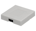 Hafele 833.89.183 Door Sensor Switch, Soft On/Off Switching, Modular, Plastic, White