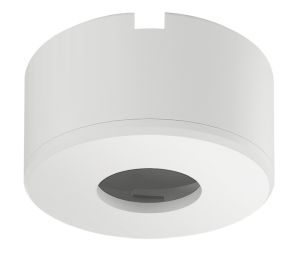 Hafele 833.89.238 Surface Mounted Housing Trim Ring, Round, For Häfele Loox5 LED 2090/3090, Plastic, White
