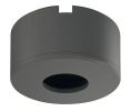 Hafele 833.89.240 Surface Mounted Housing Trim Ring, Round, For Häfele Loox5 LED 2090/3090, Plastic, Anthracite