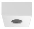 Hafele 833.89.245 Surface Mounted Housing Trim Ring, Square, For Häfele Loox5 LED 2090/3090, Plastic, White