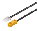 Hafele 833.93.710 Extension Lead, Häfele Loox5 from LED-Band Monochrome 8 mm (5/16"), 12 V, AWG 18, 100 mm (4") Length, Plastic
