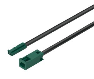Hafele 833.95.717 Extension lead, Häfele, for Loox5 monochrome lights and other 2-wire devices and distributors, 24 V, 18 AWG, (78-3/4") 2000 mm Length