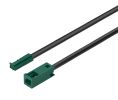 Hafele 833.95.717 Extension lead, Häfele, for Loox5 monochrome lights and other 2-wire devices and distributors, 24 V, 18 AWG, (78-3/4") 2000 mm Length