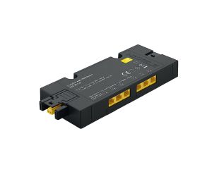 Hafele 833.95.747 Distributor, Häfele Loox5, 6-way, box to box without switching function, 12 V, 60 W, Plastic, Black