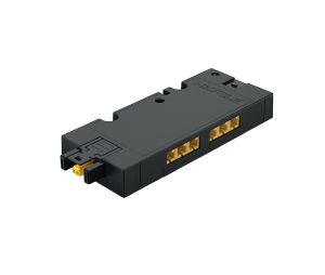 Hafele 833.95.749 Distributor, Häfele Loox5, 6-way, box to box with switching function, for use with Loox and Loox5 12 V lights and drivers, 12 V, 42 W