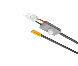 Hafele 833.95.750 Motion Detector, Loox5, Automatic On/Off Switching, 12 V, 60 W, Plastic, Silver Colored