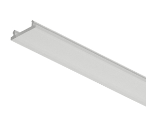 Hafele 833.95.806 Diffuser, Häfele Loox5 for Profiles 2101, 13 mm (1/2") Width, 2500 mm (98-7/16") Length, Plastic, White Opal