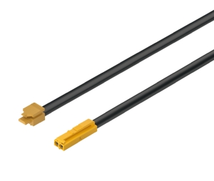 Hafele 833.95.830 Lead with Snap-In Connector, Häfele Loox5, Modular, 2000 mm (78-3/4") Cable Length, 12 V, 5 A, Plastic
