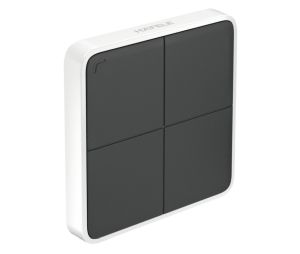 Hafele 850.00.041 Push button, Häfele Connect Mesh, Wall Mounted, 81 x 81 x 12 mm