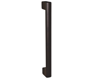Hafele 901.00.591 Door Pull, Single Concealed Mount, 384 mm (15-1/8") Centre To Centre, Zinc, Oil-Rubbed Bronze