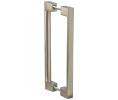 Hafele 902.00.700 Door Pull, Back-to-Back, 192 mm (7-9/16") Centre To Centre, Zinc, Stainless Steel Matt, Set