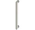 Hafele 903.14.831 Door Handle, FSB, Model 66 6669, With Support Rosettes, Stainless Steel, Matt