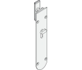 Hafele 911.62.513 Flush Bolt, Al Fresco Summit, Top Mounted, With Offset Bolt, Lockable, 190 mm (7-1/2") Length, Brass, Satin Nickel