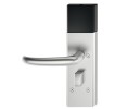 Hafele 917.63.080 Individual Components: Dt 700 and Dt 710 Door Terminal Set, J-Shape Lever Handle Aperture Parts, With Open Bluetooth Interface SPK, Satin Stainless Steel