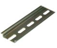 Hafele 917.93.008 DIN Rail Mount Plate, Wall Terminal 2000 Tag-it™, 5-1/8" Length, 1-3/8" Height, 5/16" Depth, Steel, Galvanized