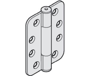 Hafele 926.21.003 Heavy Duty, Ball Bearing Hinge, Stainless steel, Satin